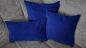 Preview: Dekokissen Lia blau auf Couch