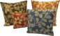 Preview: Dekokissen Sunderland rot hellorange braun blau