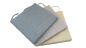 Preview: Stuhlauflage Sia hellblau, hellgrau und beige