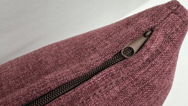 Preview: Dekokissen Jones lila Reißverschluss