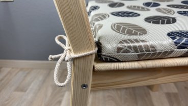 Preview: Stuhlauflage Blätter Bänder