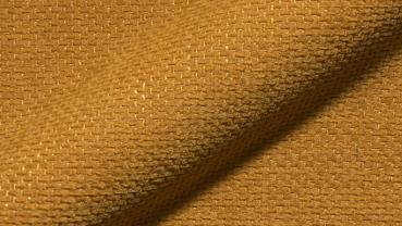 Preview: Stuhlauflage Gelb Stoff zu 100% Recycelt