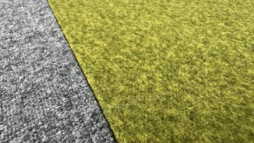 Preview: Stuhlauflage Mins (konisch) grün/dunkelgrau