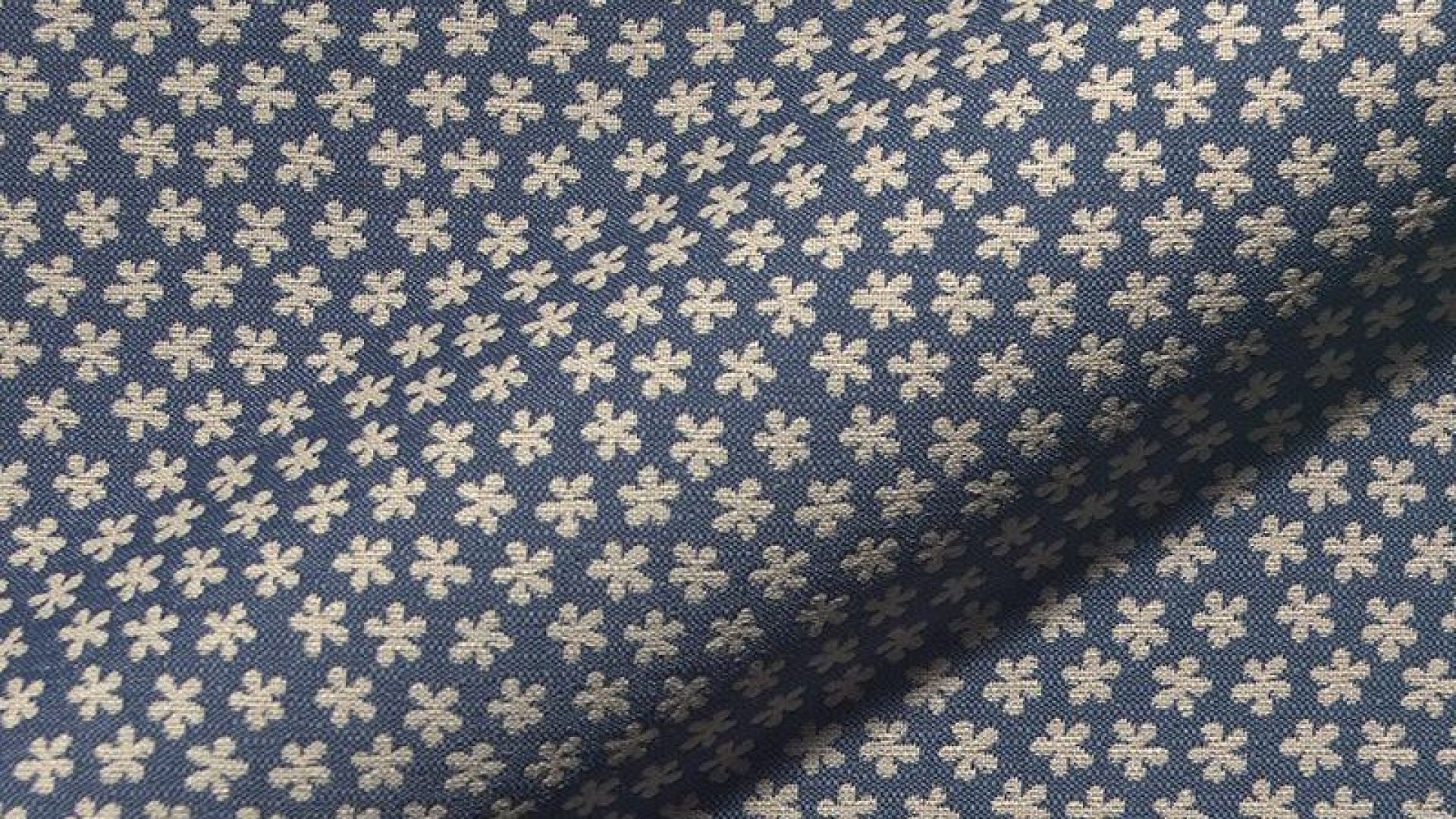Stoff Bras blau