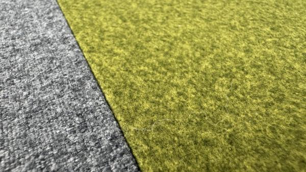 Stuhlauflage Mins (konisch) grün/dunkelgrau