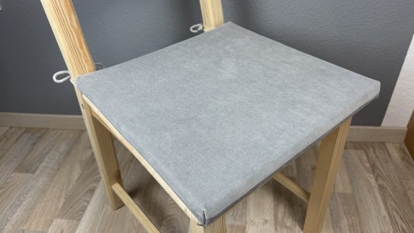 Stuhlauflage Dexi hellgrau